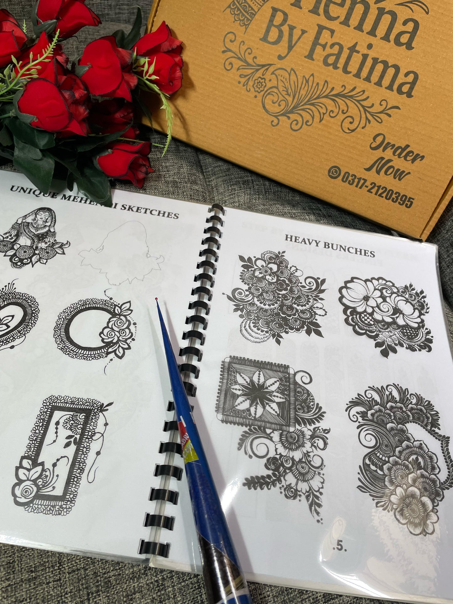 Mehndi Practice Book Combo – Part 1 & 2