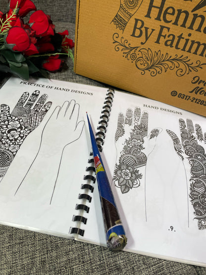 Mehndi Practice Book Combo – Part 1 & 2