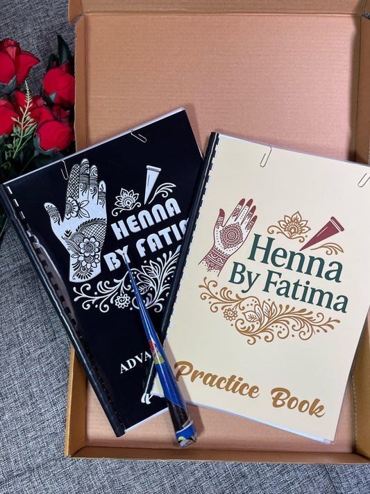 Mehndi Practice Book Combo – Part 1 & 2