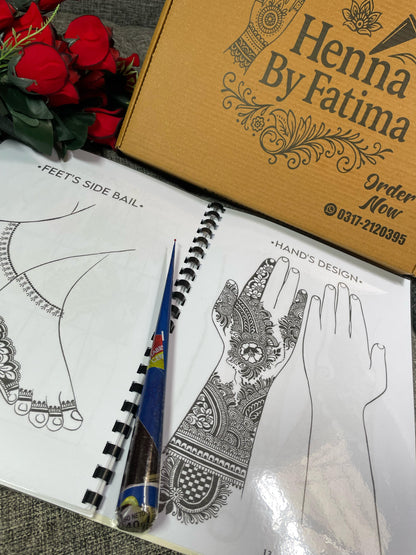 Reusable Mehndi Practice Book Part 1