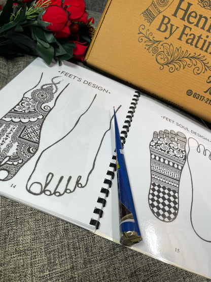 Reusable Mehndi Practice Book Part 1